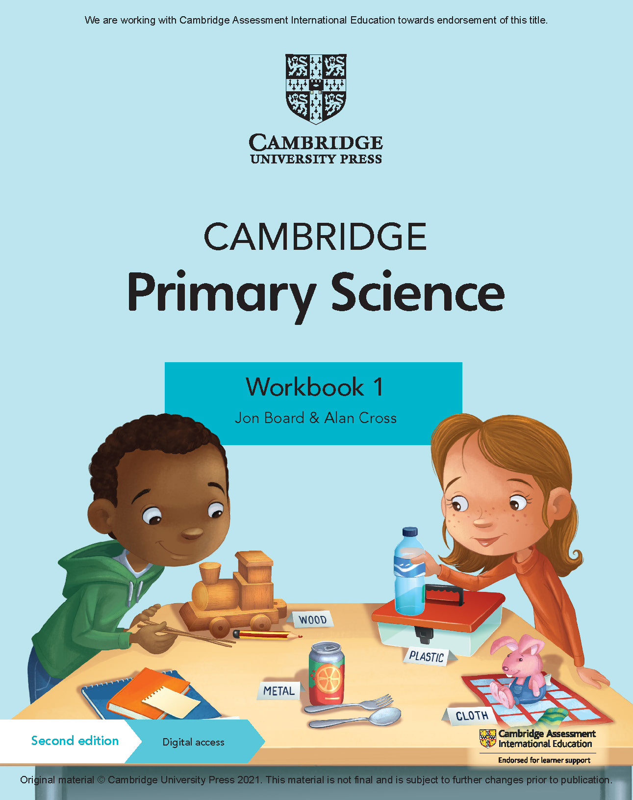 Cambridge Primary Science Workbook with Digital Access Stage 1