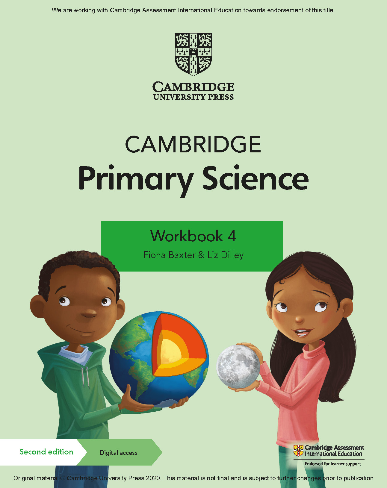 Cambridge Primary Science Workbook with Digital Access Stage 4