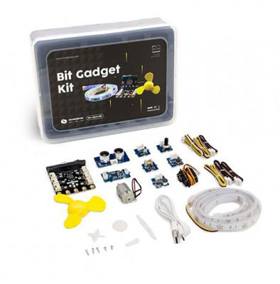 BitGadget Kit (บิต แกดเจ็ต คิต) ชุดต่อขยายสื่อฯ ไมโครบิตเพื่อการศึกษาด้านวิทยาการคอมพิวเตอร์ และการทำโครงงานดิจิทัล