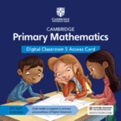 Cambridge Primary Mathematics Digital Classroom Access Card (1 year) Stage 5